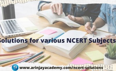 Solutions for various NCERT Subjects